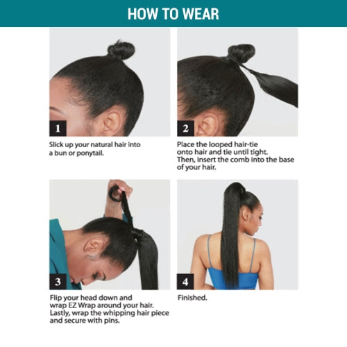 Zury Ponytail Hair-Tie EZ Wrap Body Find Your New Look Today!