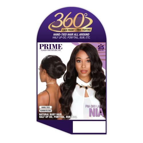 Zury Sis Human Blend Wig Collection-Lace Front Wig-PM-360 LACE NIA (Blonde) Find Your New Look Today!